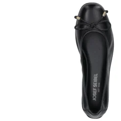 Outlet Balerinki damskie Josef Seibel FENJA 09 skórzane czarny 74809 133 105 Damskie Balerinki