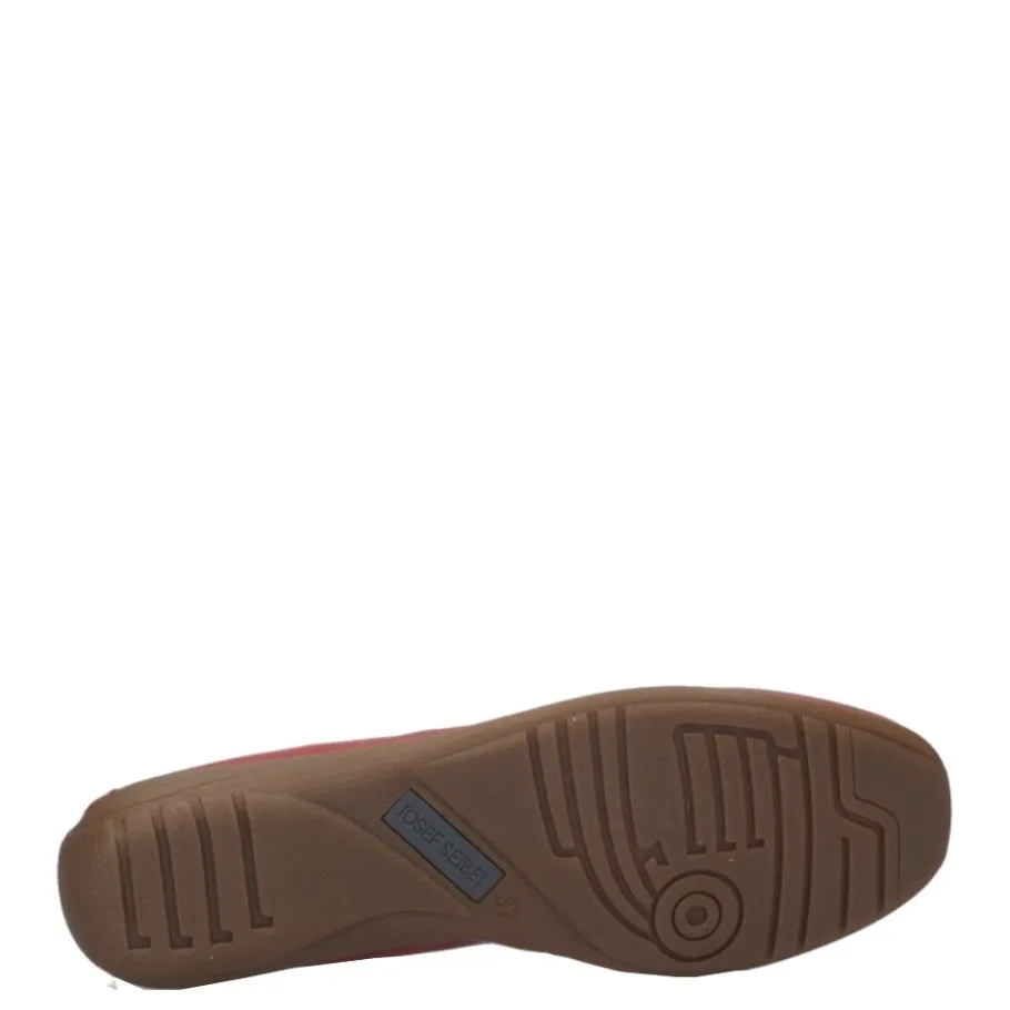 Best Balerinki damskie Josef Seibel FENJA 01 skórzane czerwony 74801 133 450 Damskie Balerinki