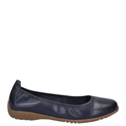 Online Balerinki damskie Josef Seibel FENJA 01 skórzane granatowy 74801133 525 Damskie Balerinki