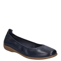 Online Balerinki damskie Josef Seibel FENJA 01 skórzane granatowy 74801133 525 Damskie Balerinki