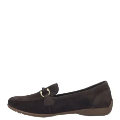 Discount Balerinki damskie Josef Seibel FENJA 34 skórzane brązowy 74834 984 310 Damskie Balerinki