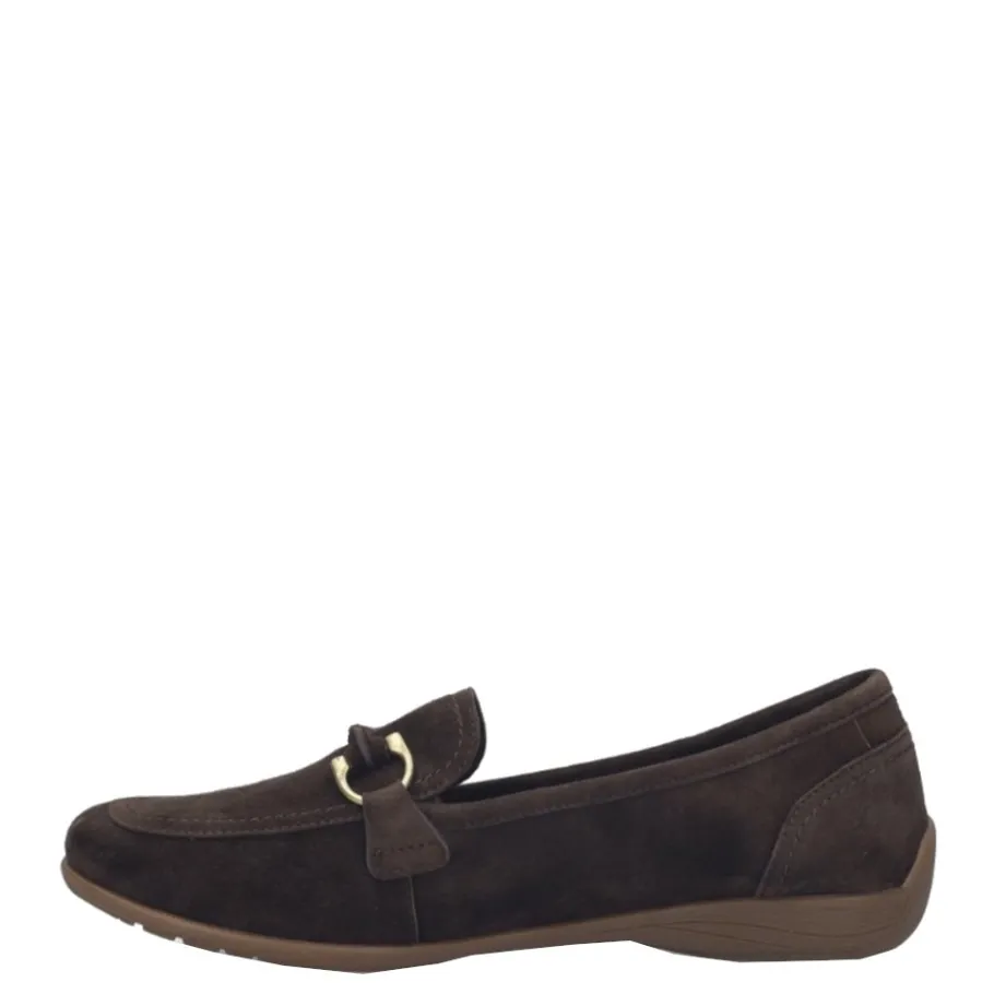 Discount Balerinki damskie Josef Seibel FENJA 34 skórzane brązowy 74834 984 310 Damskie Balerinki