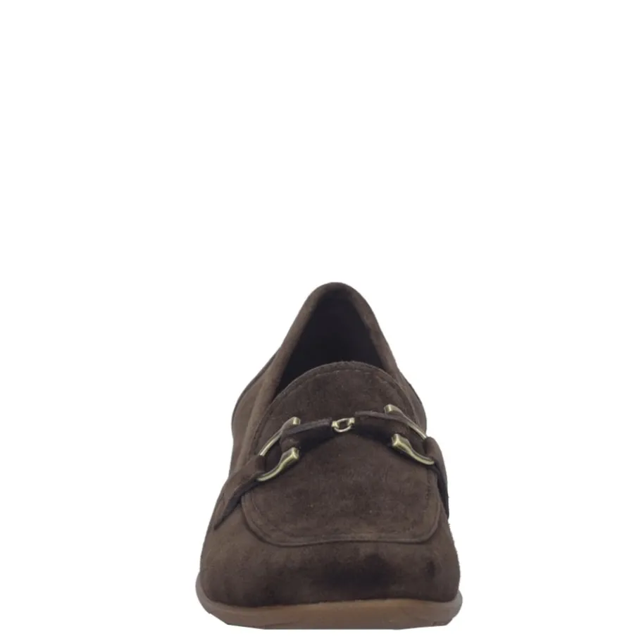 Discount Balerinki damskie Josef Seibel FENJA 34 skórzane brązowy 74834 984 310 Damskie Balerinki