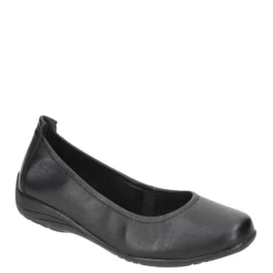 Discount Balerinki damskie Josef Seibel FENJA 01 skórzane czarny 74801 133 105 Damskie Balerinki