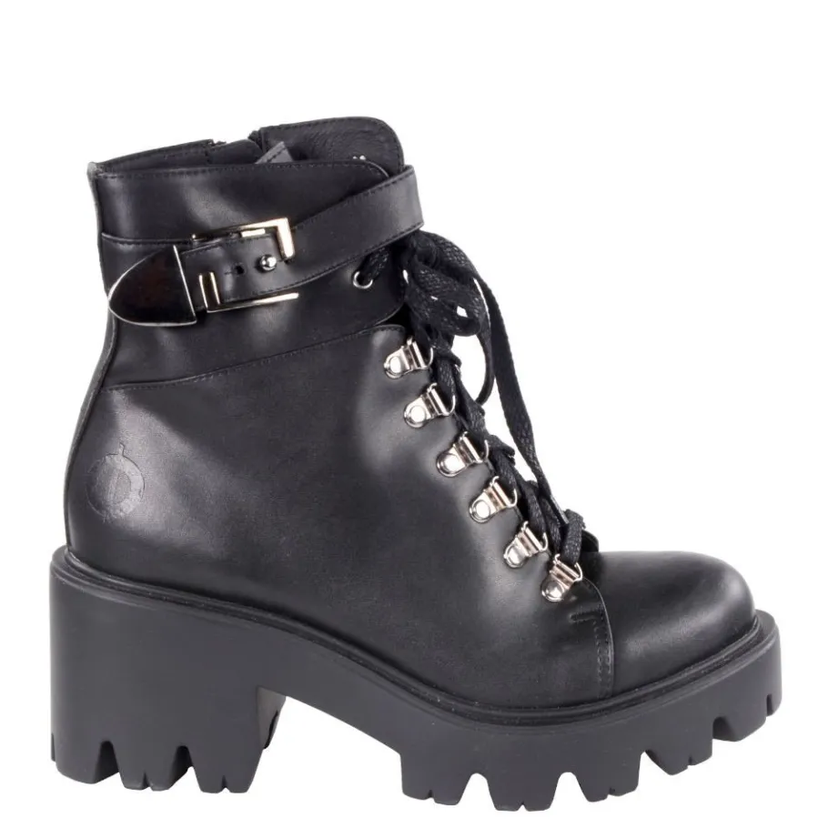 Botki damskie Altercore ENID czarny Damskie Vegan|Vegan
