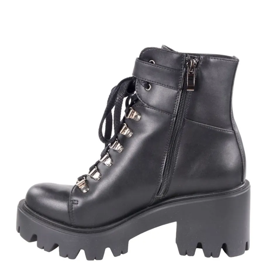 Botki damskie Altercore ENID czarny Damskie Vegan|Vegan