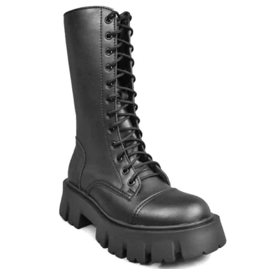 Sale Botki damskie Altercore GINNY czarny Damskie Vegan|Vegan
