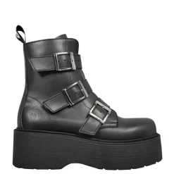 Discount Botki damskie Altercore NEFRE czarny Damskie Vegan|Vegan