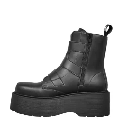 Discount Botki damskie Altercore NEFRE czarny Damskie Vegan|Vegan
