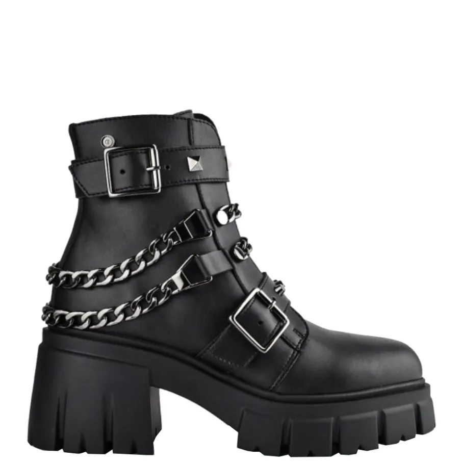 Discount Botki damskie Altercore VIRGO czarny Damskie Vegan|Vegan