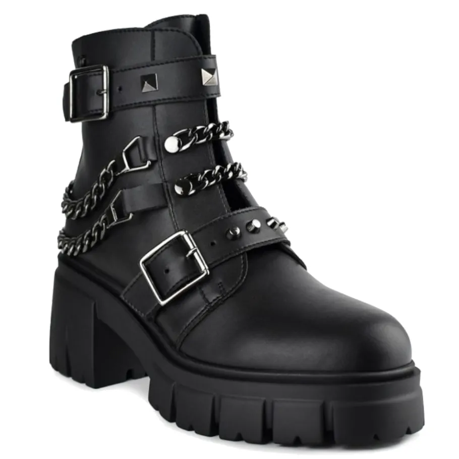 Discount Botki damskie Altercore VIRGO czarny Damskie Vegan|Vegan