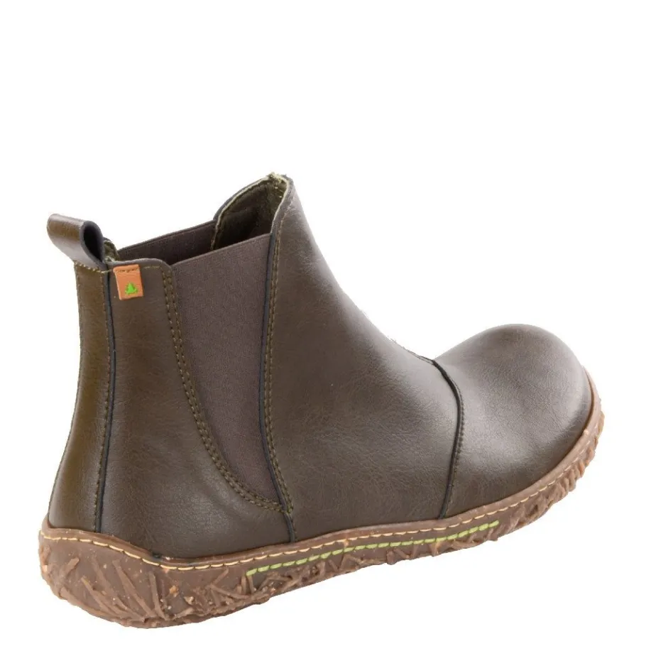 Online Botki damskie El Naturalista N786T NIDO zielony Damskie Vegan|Vegan