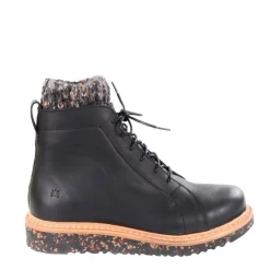 New Botki damskie El Naturalista N5552 PIZARRA skórzane czarny Damskie Botki