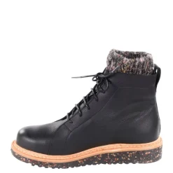 New Botki damskie El Naturalista N5552 PIZARRA skórzane czarny Damskie Botki