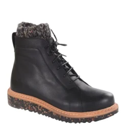 New Botki damskie El Naturalista N5552 PIZARRA skórzane czarny Damskie Botki