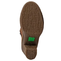 Hot Botki damskie El Naturalista N5179 HAYA skórzane brązowy Damskie Botki