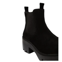 Discount Botki damskie Fly London TRIG 514 skórzane czarny P501514005 Damskie Sztyblety|Botki