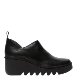 Best Botki damskie Fly London BELI 458 skórzane czarny P501458000 Damskie Półbuty|Botki