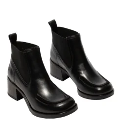 Clearance Botki damskie Fly London KATH 016 skórzane czarny P145016000 Damskie Botki