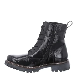 New Botki damskie Josef Seibel MARTA 02 skórzane czarny 85202 VL50 100 Damskie Botki