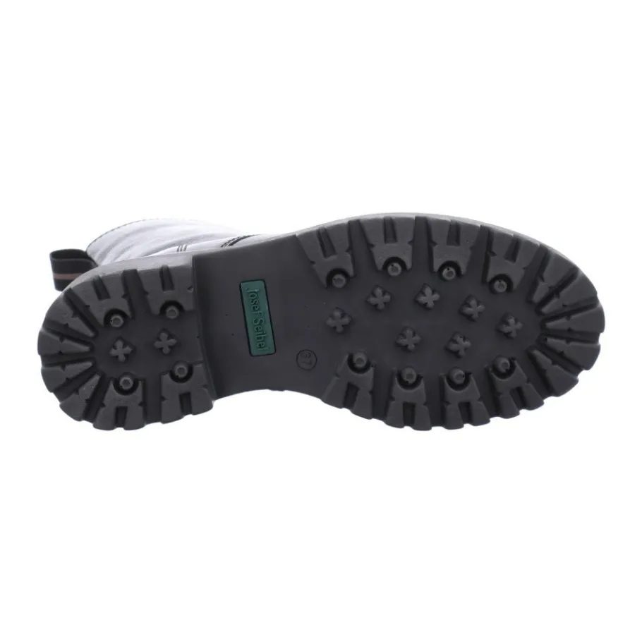 New Botki damskie Josef Seibel MARTA 02 skórzane czarny 85202 VL50 100 Damskie Botki
