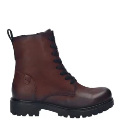 Botki damskie Josef Seibel Melinda 02 skórzane bordowe 89402 VL094 410 Damskie Botki