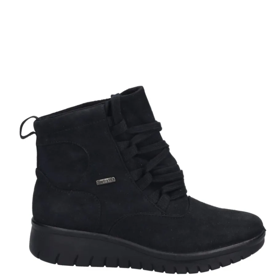 Sale Botki damskie Josef Seibel CALAIS 08 czarny 55351 MA191 100 Damskie Botki