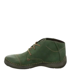 Clearance Botki damskie Josef Seibel FERGEY 18 skórzane zielony 59690 MI796 600 Damskie Botki