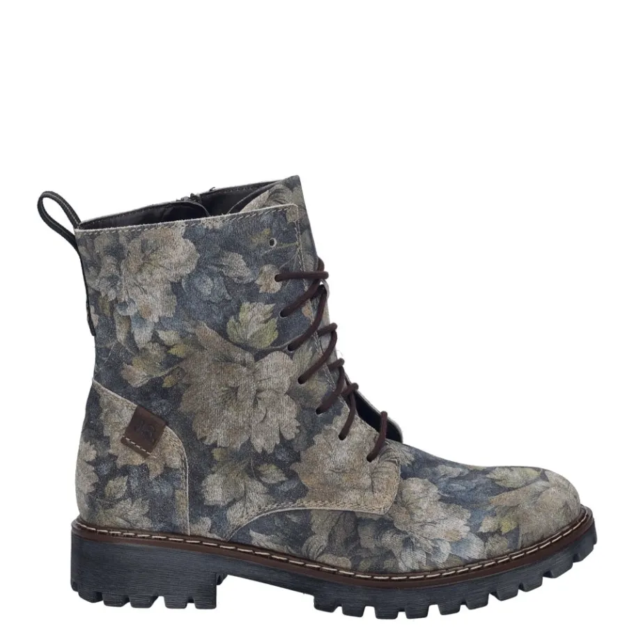 Hot Botki damskie Josef Seibel Melinda 02 skórzane kolorowe 89402 VL760 502 Damskie Botki