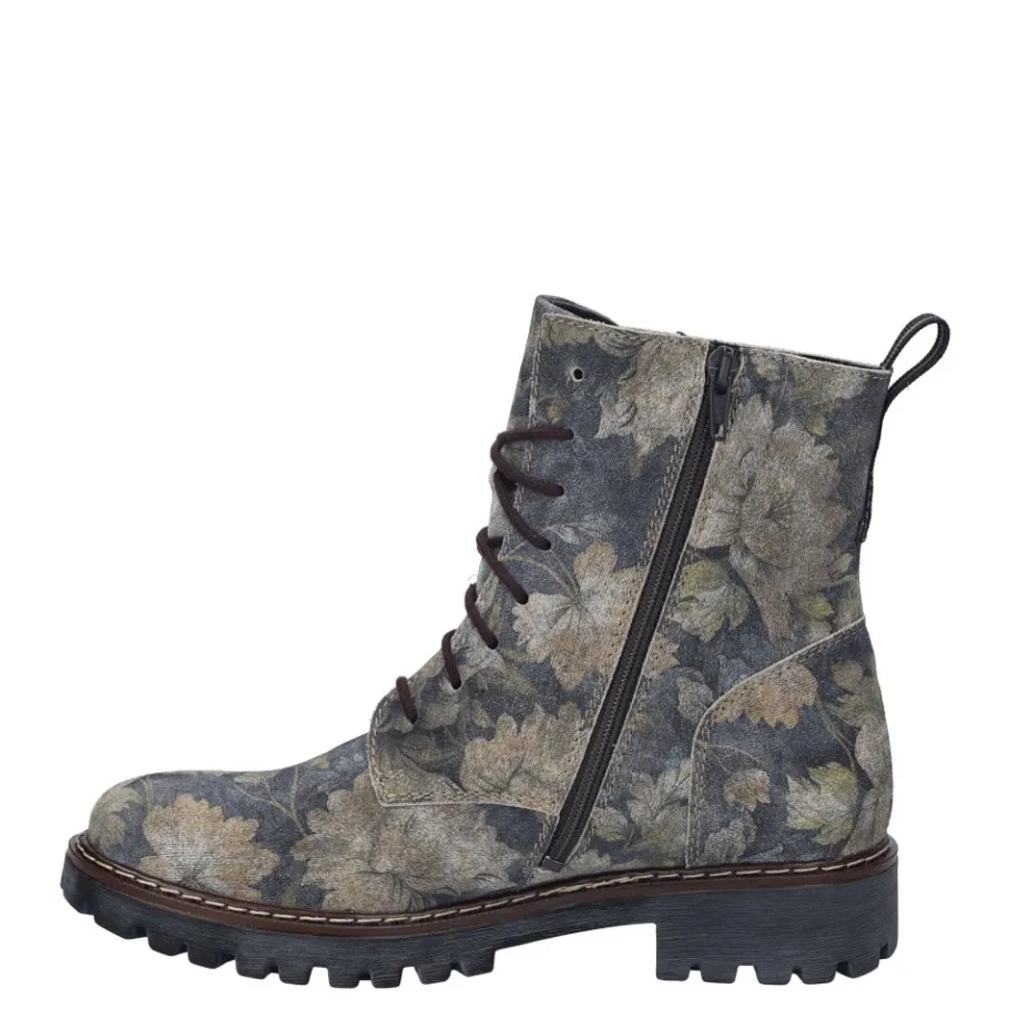 Hot Botki damskie Josef Seibel Melinda 02 skórzane kolorowe 89402 VL760 502 Damskie Botki