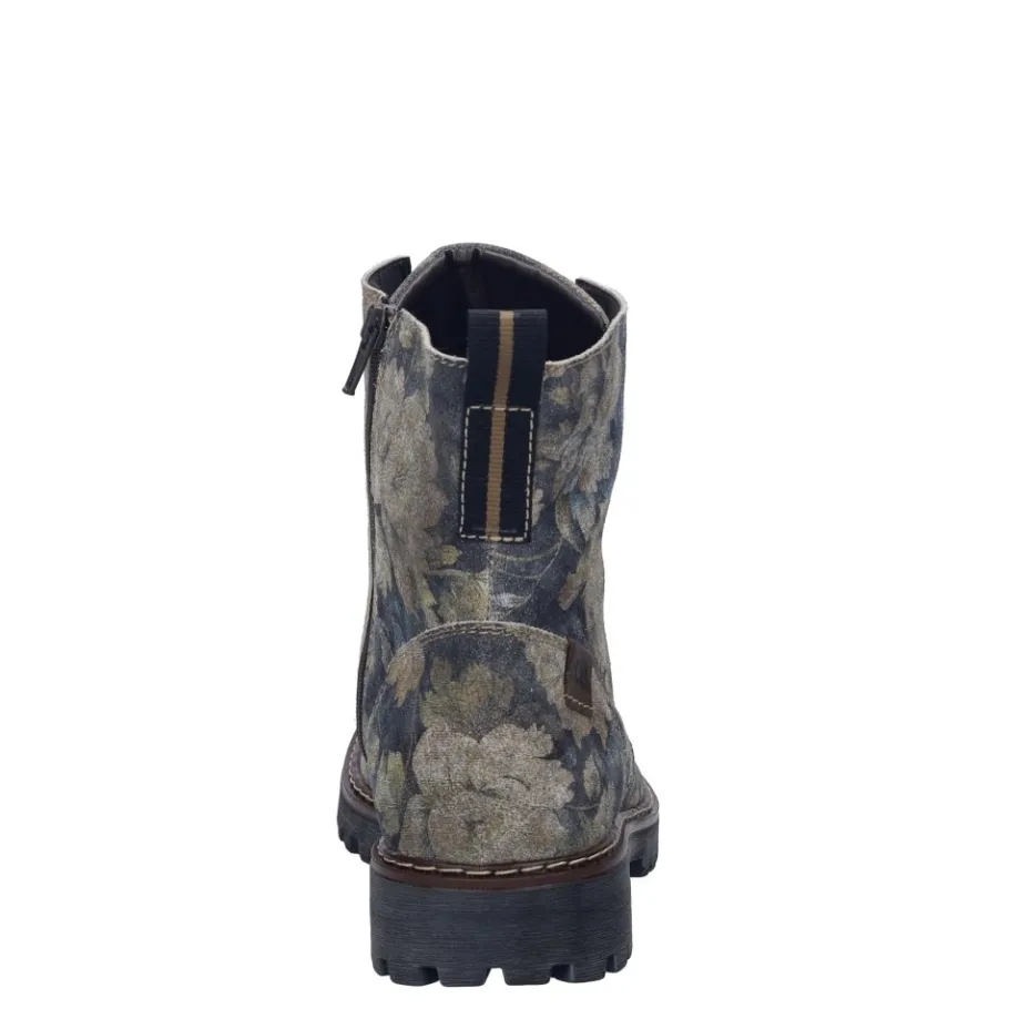 Hot Botki damskie Josef Seibel Melinda 02 skórzane kolorowe 89402 VL760 502 Damskie Botki