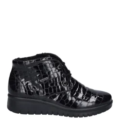 Botki damskie Josef Seibel CALAIS 88 skórzane czarny 55358 VL00 6100 Damskie Botki