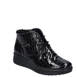 Botki damskie Josef Seibel CALAIS 88 skórzane czarny 55358 VL00 6100 Damskie Botki