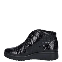 Botki damskie Josef Seibel CALAIS 88 skórzane czarny 55358 VL00 6100 Damskie Botki