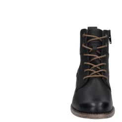 Clearance Botki damskie Josef Seibel SIENNA 95 skórzane czarny 99695 MI720 100 Damskie Botki