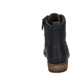 Clearance Botki damskie Josef Seibel SIENNA 95 skórzane czarny 99695 MI720 100 Damskie Botki