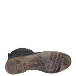 Clearance Botki damskie Josef Seibel SIENNA 95 skórzane czarny 99695 MI720 100 Damskie Botki