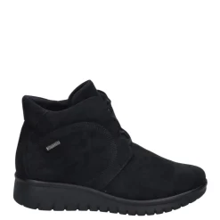 Outlet Botki damskie Josef Seibel CALAIS 80 czarny 55350 MA191 100 Damskie Botki