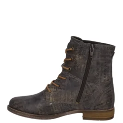 Outlet Botki damskie Josef Seibel SIENNA 42 skórzane brązowy 99642 MI326 250 Damskie Botki