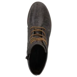 Outlet Botki damskie Josef Seibel SIENNA 42 skórzane brązowy 99642 MI326 250 Damskie Botki