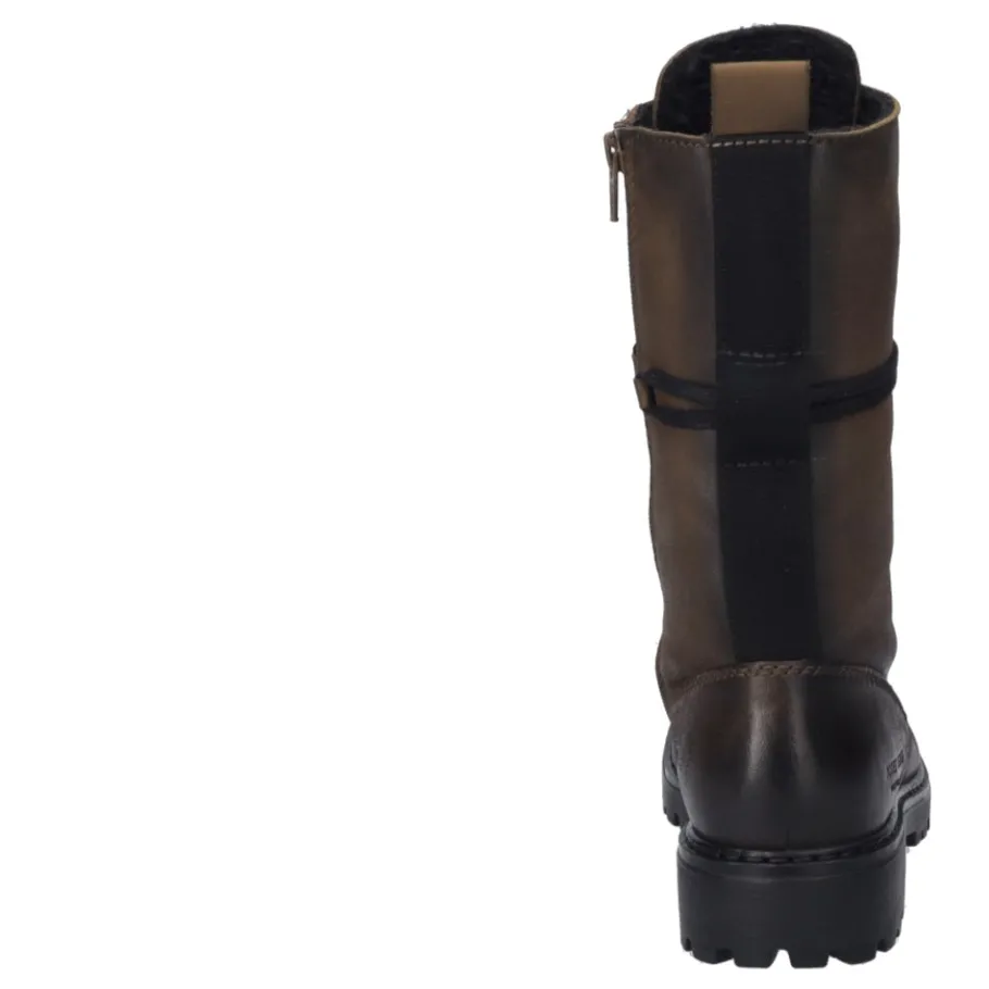 Sale Botki damskie Josef Seibel MARTA 29 skórzane brązowy 85229 PL094 370 Damskie Botki