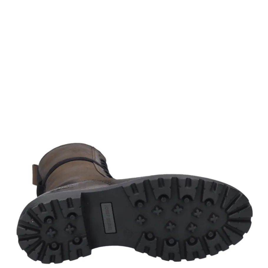Sale Botki damskie Josef Seibel MARTA 29 skórzane brązowy 85229 PL094 370 Damskie Botki