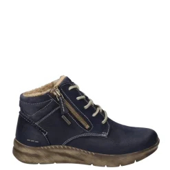 Sale Botki damskie Josef Seibel CONNY 52 skórzane niebieski 91752 VL796 530 Męskie Botki