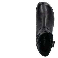 Discount Botki damskie Josef Seibel NALY 63 skórzane czarny 79763 VL971 100 Damskie Botki