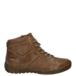New Botki damskie Josef Seibel FELICIA 01 skórzane brązowy 89201 VL302 371 Damskie Botki