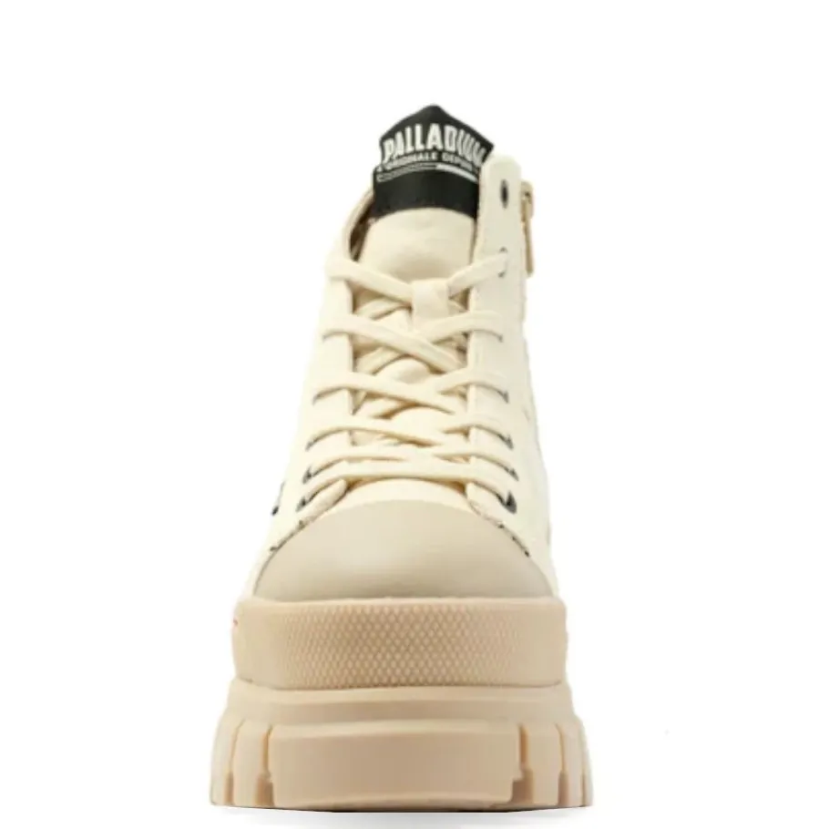 Hot Botki damskie Palladium REVOLT HI ARMY beżowy 98579-210 Damskie Trampki