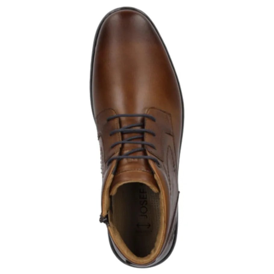 Best Botki Josef Seibel ALASTAIR 17 Cognac 42817 MI859 370 Męskie Botki