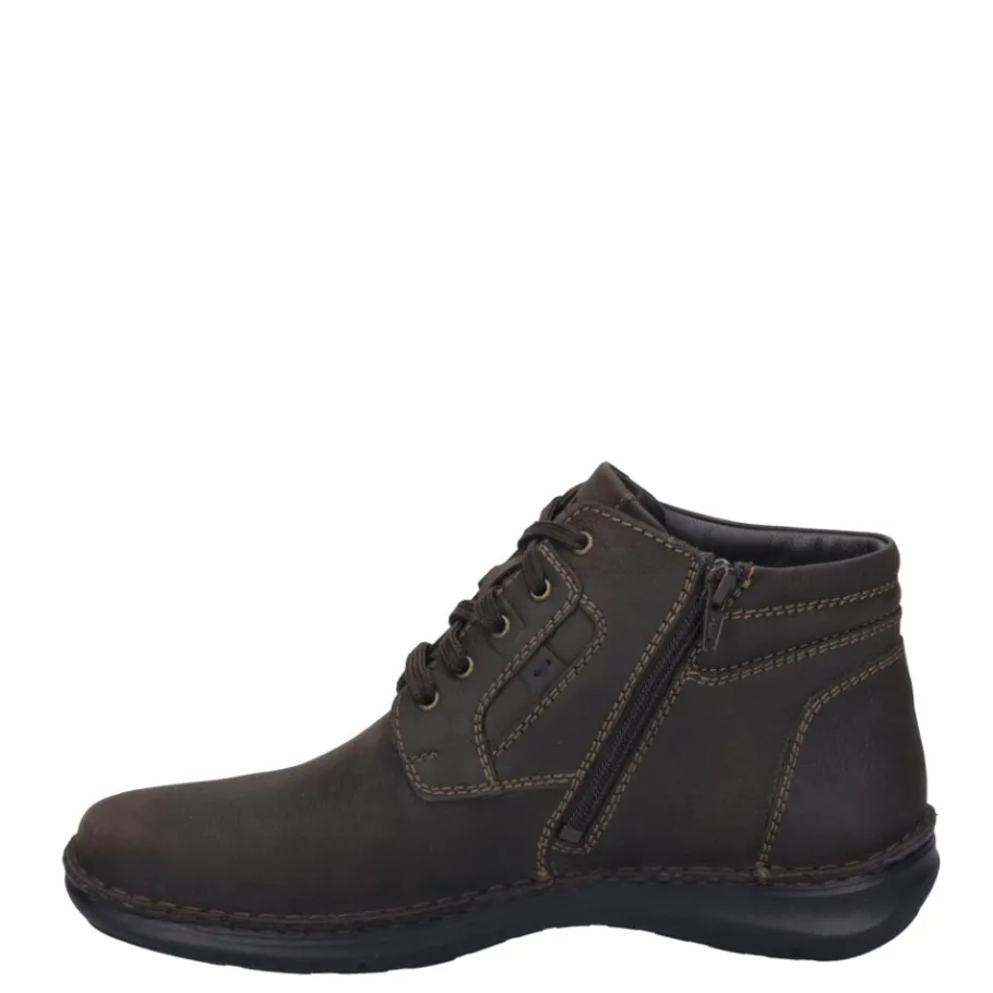 Discount Botki Josef Seibel NEW ANVERS 35 Moro 44935 PL070 330 Męskie Botki