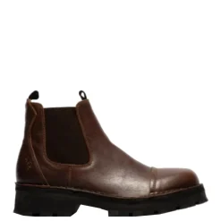 Sale Botki męskie Fly London KLIN 135 skórzane brązowy P211135000 Męskie Botki