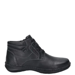 Clearance Botki męskie Josef Seibel NEW ANVERS 35 skórzane czarny 44935 PL044 100 Męskie Botki